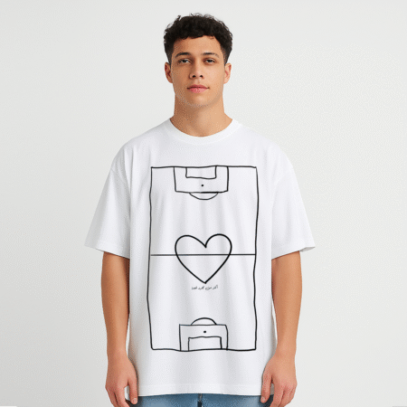More Than Game Front Printed White T-Shirt