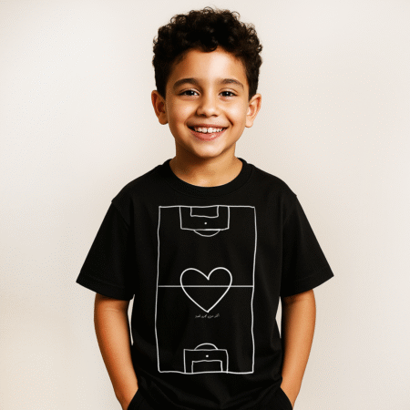 More Than Game Front Printed Kids Black T-Shirt