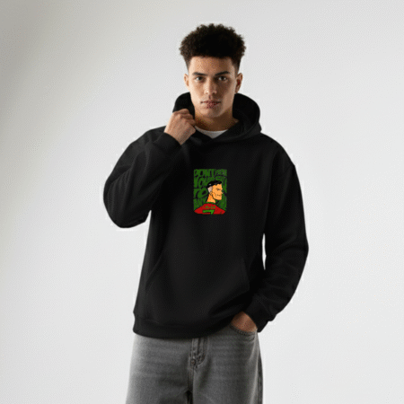 Don't Prove Yourself Front and Back Printed Black Hoodie